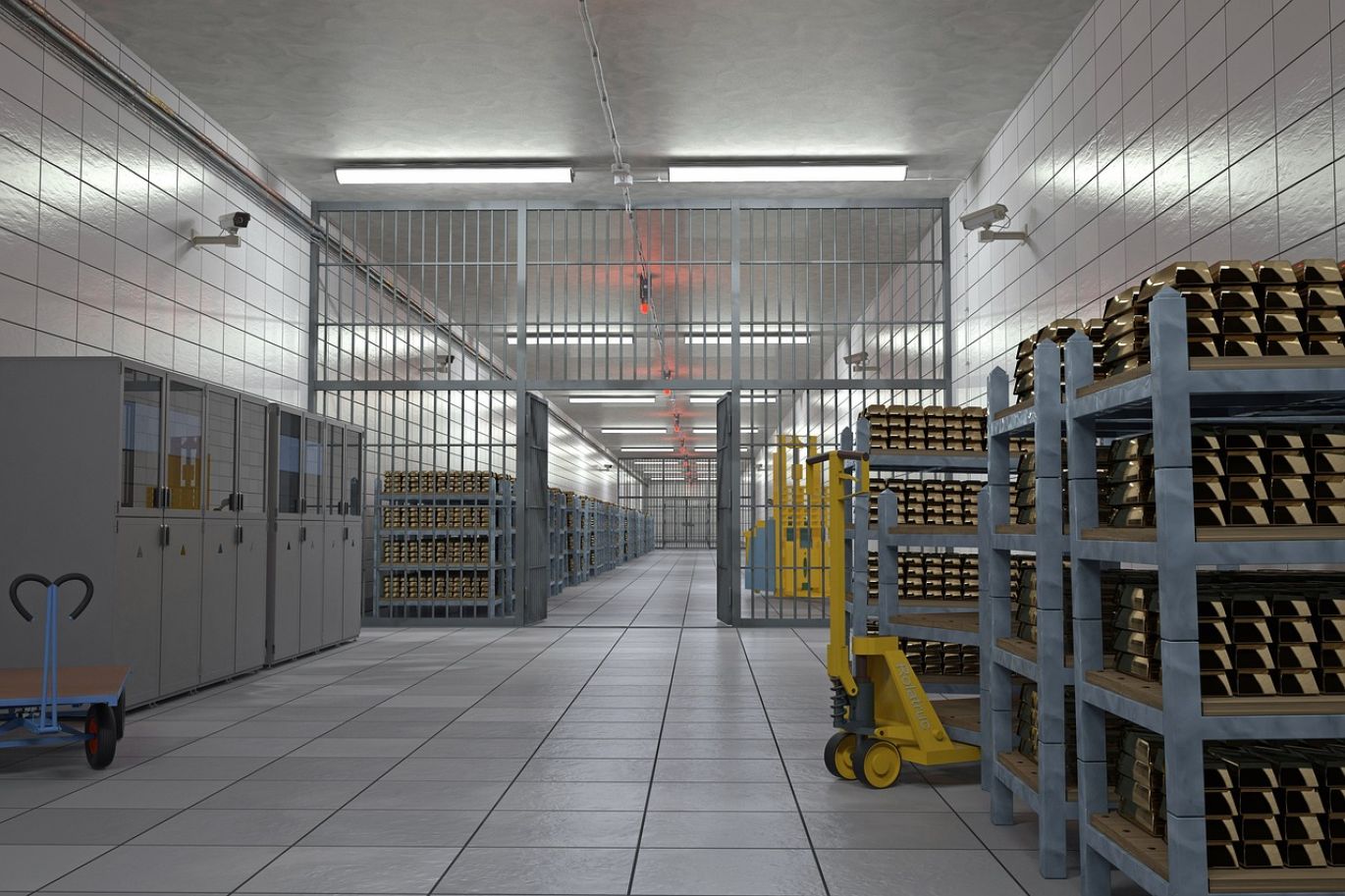 Secure gold and silver bars being handled by Summit Gold Resources professionals