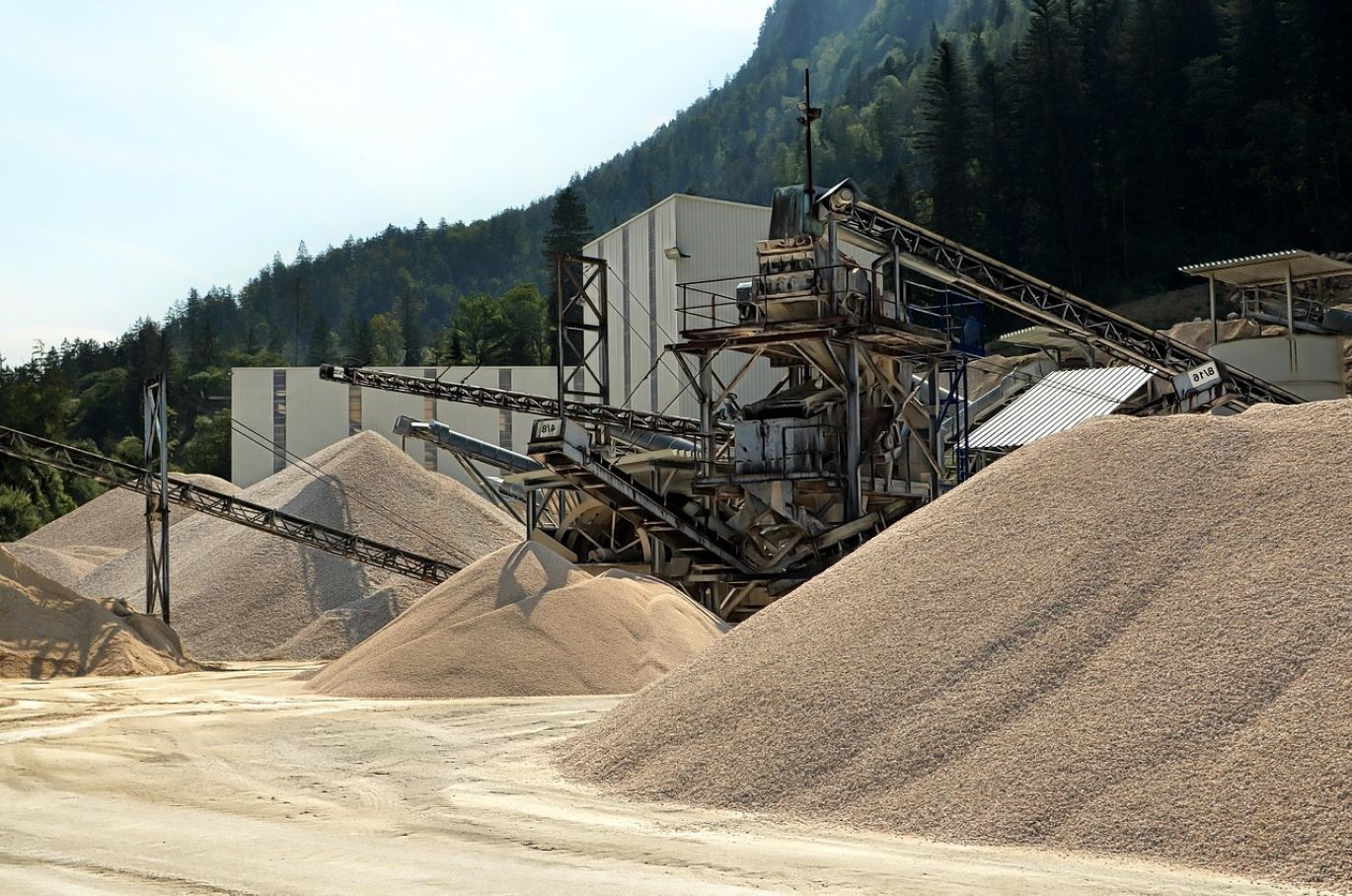Workers extracting calcium-rich minerals during calcium mining operations in Kenya.