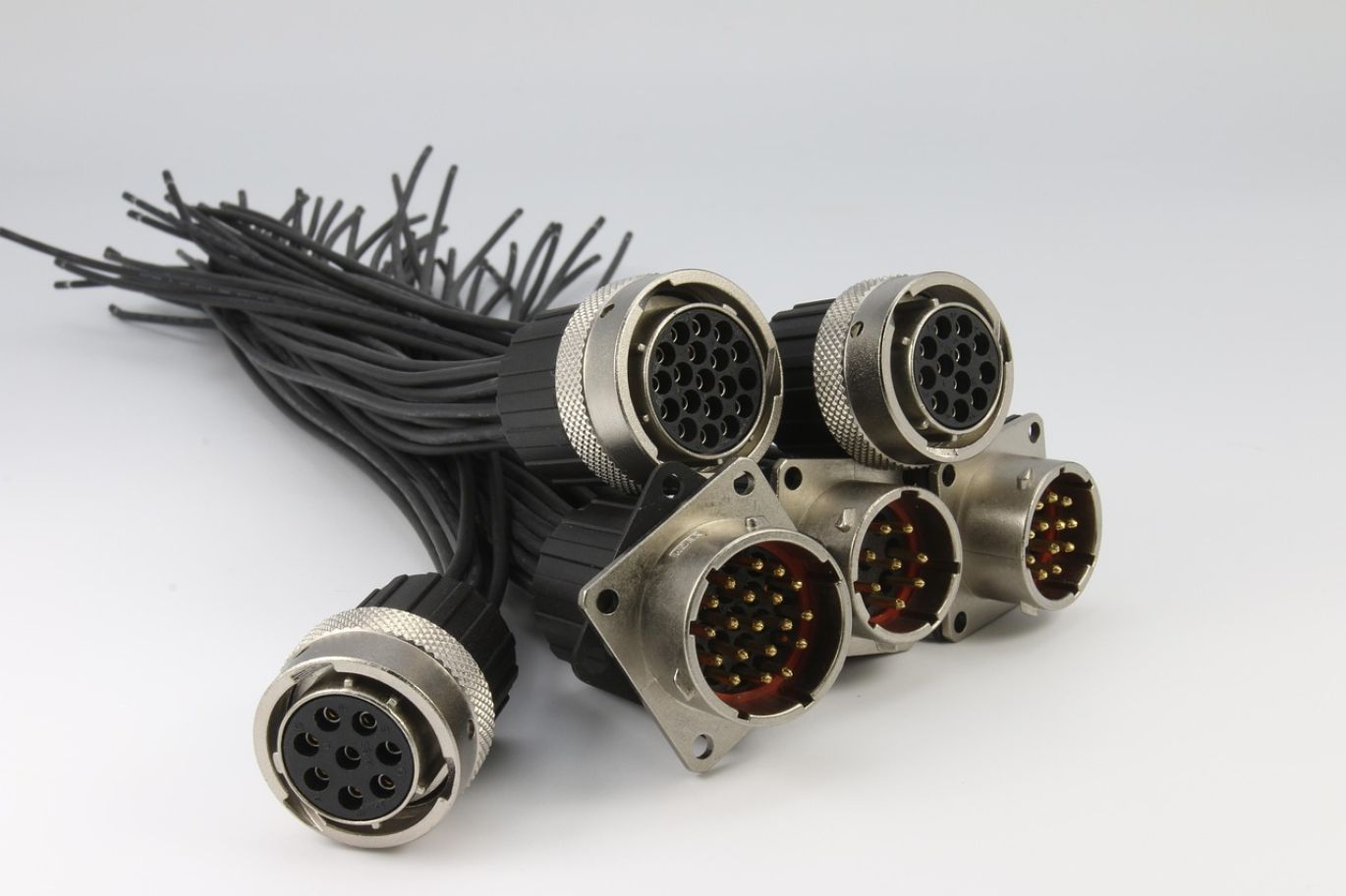 Close-up of assorted druzy connectors offered for wholesale by Summit Gold Resources.