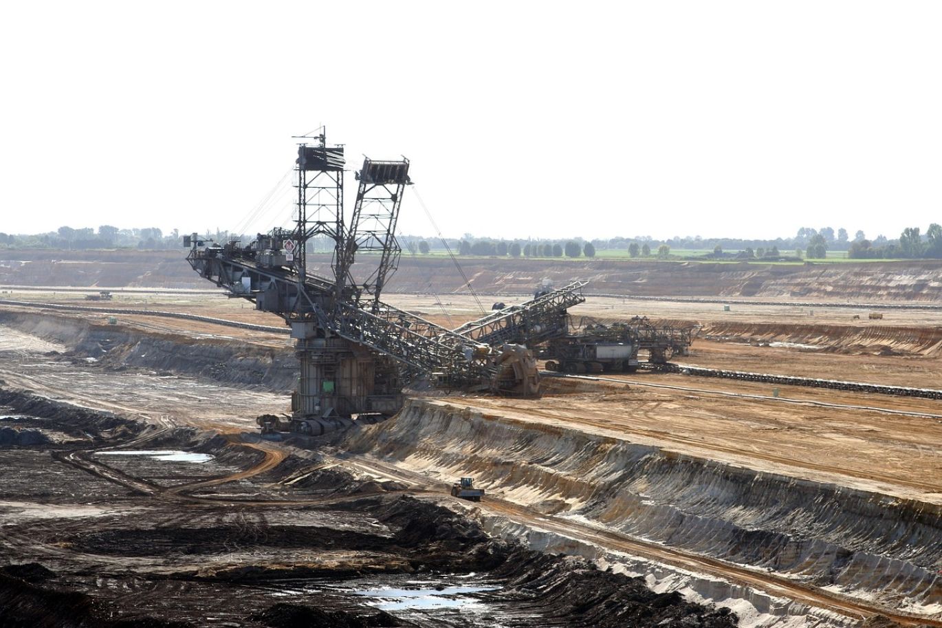 Open Pit And Open Cast Mining operations showing extensive excavation and mineral extraction in Kenya