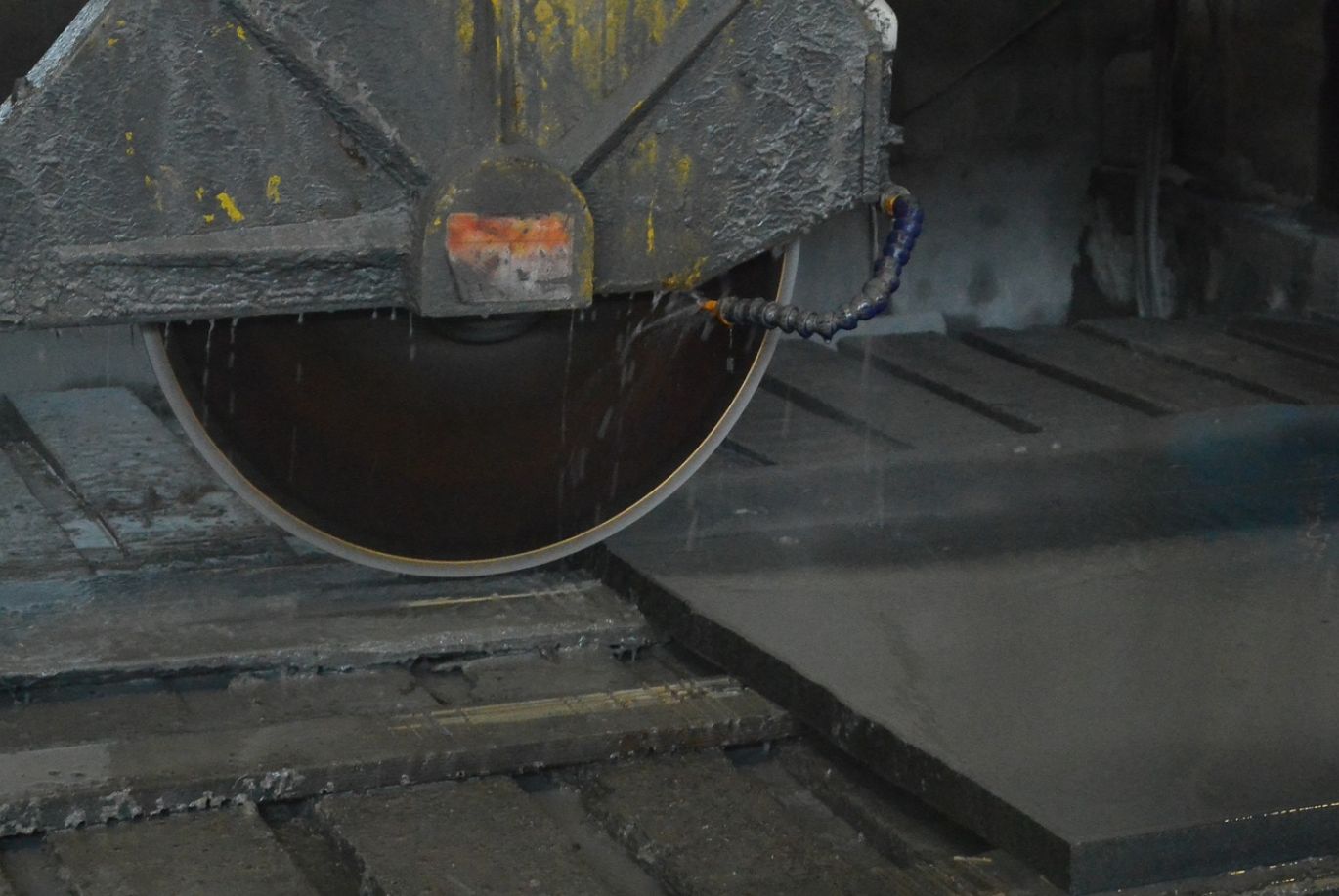 Industrial ore processing plant machinery in operation, showcasing advanced equipment for mineral refinement and preparation